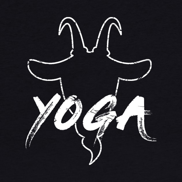 Goat Yoga Workout Gift by pa2rok